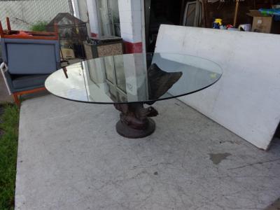 Maison Jansen 63 Bronze Swan Dining Table Base