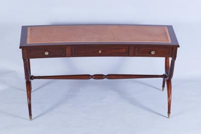 Maison Jansen A French 40 s Demi Lune Writing Desk in the manner of Maison Jansen