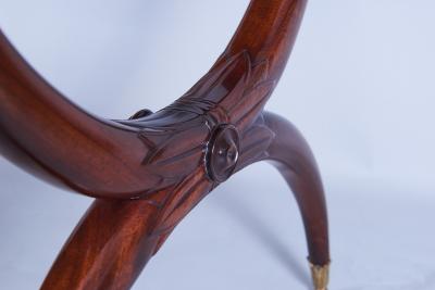 Maison Jansen A French 40 s Demi Lune Writing Desk in the manner of Maison Jansen