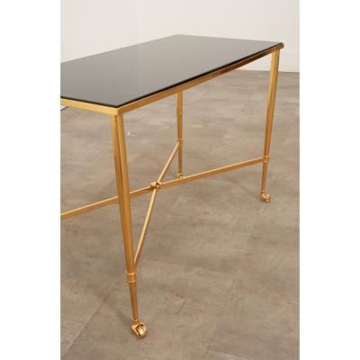 Maison Jansen Brass Cocktail Table in the Style of Maison Jansen