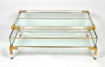 Maison Jansen Circa 1970 Maison Jansen Vitrine Coffee Table