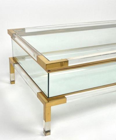 Maison Jansen Circa 1970 Maison Jansen Vitrine Coffee Table