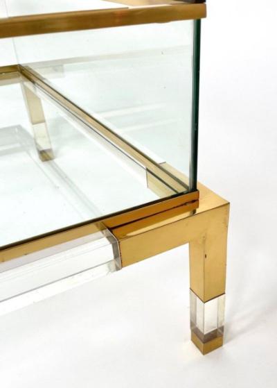 Maison Jansen Circa 1970 Maison Jansen Vitrine Coffee Table