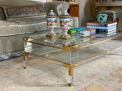 Maison Jansen Circa 1970 Maison Jansen Vitrine Coffee Table