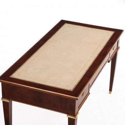 Maison Jansen Directoire style Mahogany Bronze Mounted Writing Desk C 1940 