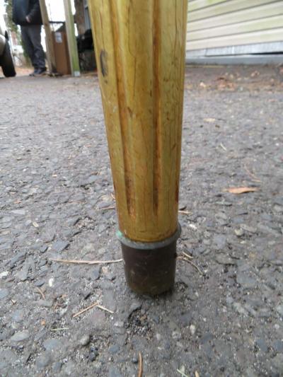 Maison Jansen Fabulous Jansen Style Hollywood Regency Marble Top Gilded Gold Console Table