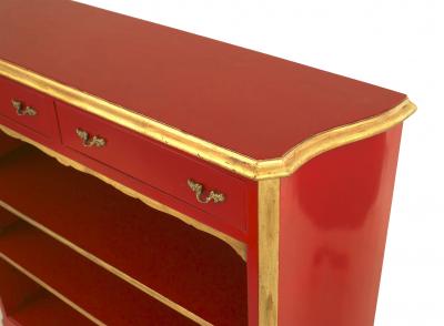 Maison Jansen French 1940s Louis XV Style Bookcase