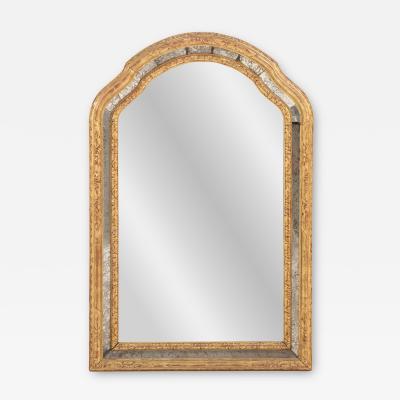 Maison Jansen French Carved Gilt Mirror in the manner of Maison Jansen C 1950 