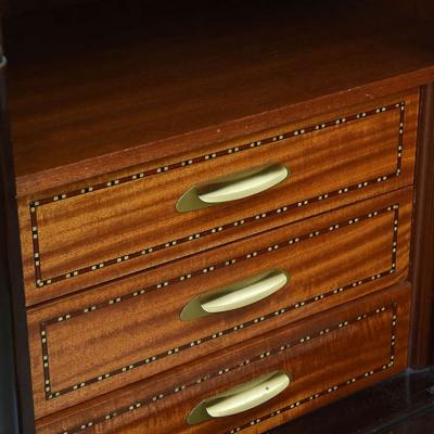 Maison Jansen French Empire Style Palisander and Bronze Mounted Credenza Attributed to Jansen