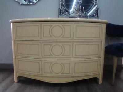 Maison Jansen French Louis XVI Style Maison Jansen Lacquered Commode