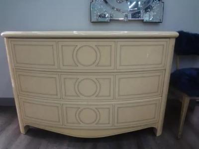 Maison Jansen French Louis XVI Style Maison Jansen Lacquered Commode