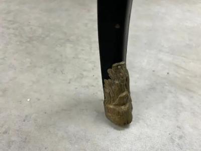 Maison Jansen French Maison Jansen Attributed Louis XVI Style Ebonized Desk