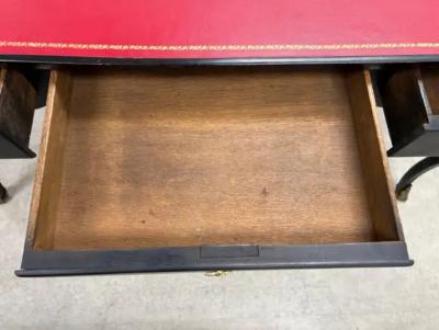 Maison Jansen French Maison Jansen Attributed Louis XVI Style Ebonized Desk