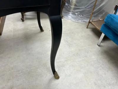 Maison Jansen French Maison Jansen Attributed Louis XVI Style Ebonized Desk