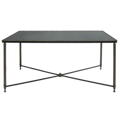 Maison Jansen French Mid Century Modern Neoclassical Cocktail Table Attr Maison Jansen