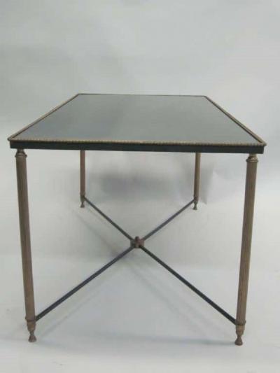 Maison Jansen French Mid Century Modern Neoclassical Cocktail Table Attr Maison Jansen