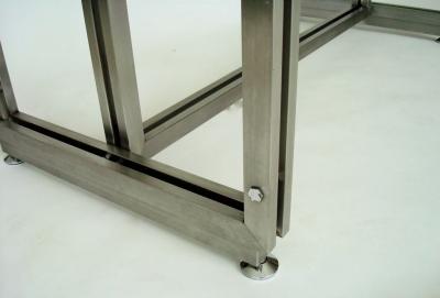 Maison Jansen French Steel Desk by Paul Le Geard for Maison Jansen Edition DOM