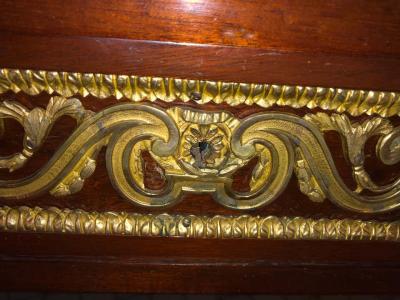 Maison Jansen French Tortoise Wood Louis XVI Style Maison Jansen Partners Desk or Bureau Plat