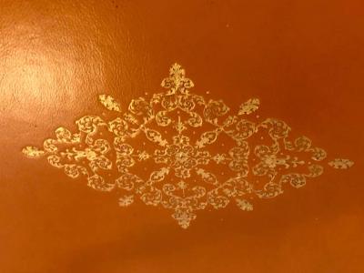 Maison Jansen French Tortoise Wood Louis XVI Style Maison Jansen Partners Desk or Bureau Plat