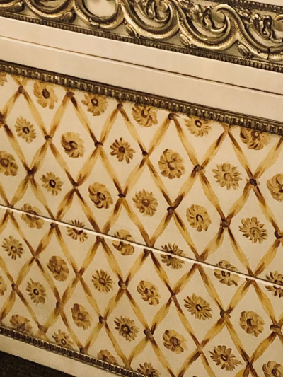 Maison Jansen Hollywood Regency Maison Jansen Style Bronze Mounted Commodes Chests Nightstands