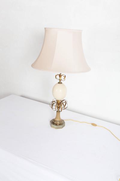 Maison Jansen Hollywood Regency Sculptural Table Lamp by Maison Jansen 1960s