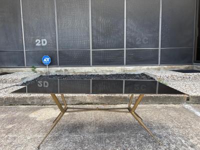 Maison Jansen Italian Modern Bronze Cocktail Table