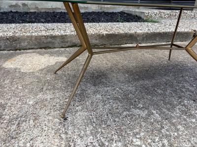 Maison Jansen Italian Modern Bronze Cocktail Table