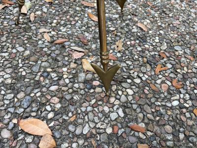 Maison Jansen Italian Neoclassical Style Brass Arrow And Quiver Table