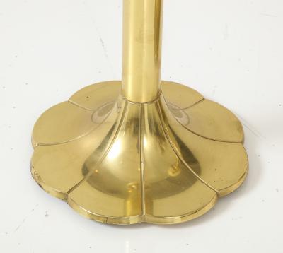 Maison Jansen Jansen Style Brass Ostrich Egg Lamps