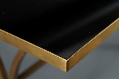 Maison Jansen Jansen Style French Brass and Glass Coffee Table