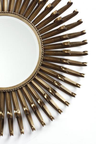 Maison Jansen Large French Sunburst Mirror