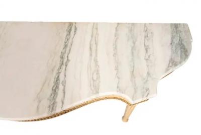 Maison Jansen Louis XVI Style White Painted Console Table From The Waldorf