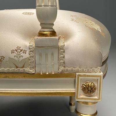 Maison Jansen Maison Jansen Attr Louis XVI Style Hollywood Regency Fauteuils Scalamandre