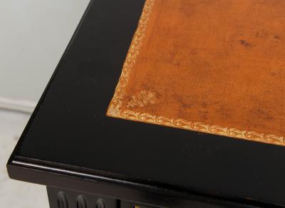 Maison Jansen Maison Jansen Attributed French Leather Top Bureau Plat Desk