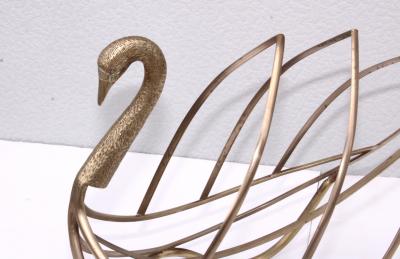 Maison Jansen Maison Jansen Brass Magazine Holder