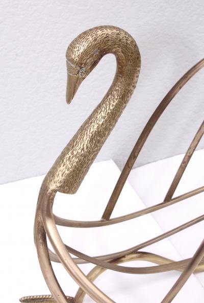 Maison Jansen Maison Jansen Brass Magazine Holder