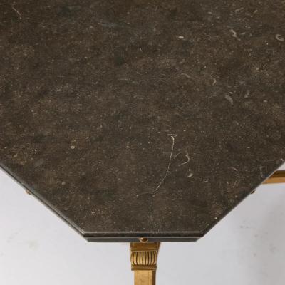 Maison Jansen Maison Jansen Bronze Black Stone top Table