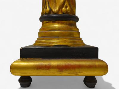 Maison Jansen Maison Jansen Hollywood Regency Giltwood Table Lamps France 1950s