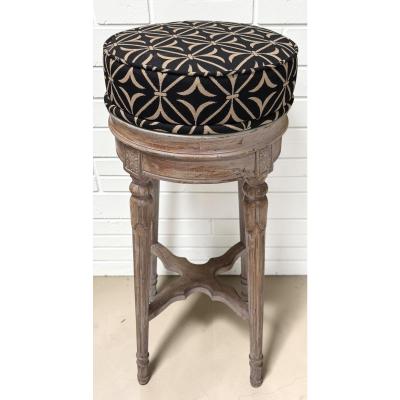 Maison Jansen Maison Jansen Louis XVI Style Swivel Barstool