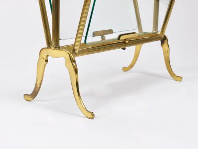 Maison Jansen Maison Jansen Neoclassical Magazine Rack Newspaper Stand France 1950s