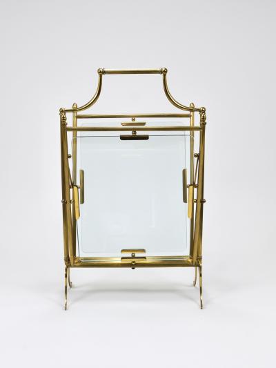 Maison Jansen Maison Jansen Neoclassical Magazine Rack Newspaper Stand France 1950s