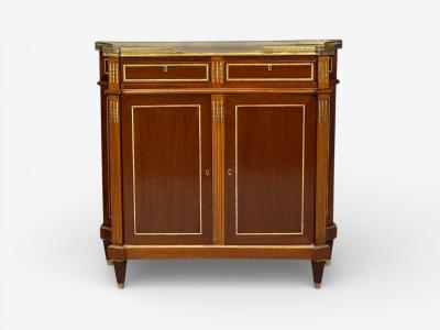 Maison Jansen Maison Jansen Russian Neoclassical Style Large Cabinets Mahogany Bronze