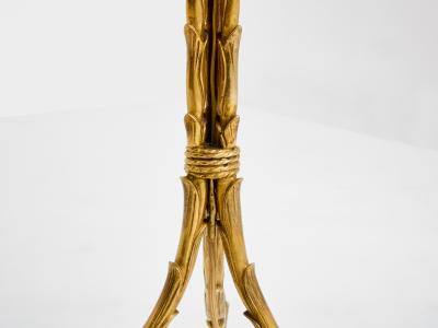 Maison Jansen Maison Jansen foliage gilt bronze floor lamp 1950s