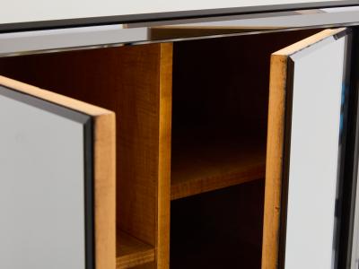 Maison Jansen Maison Jansen gilt wood and mirrored bar cabinet 1940