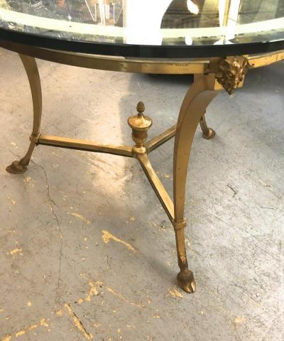 Maison Jansen Maison Jansen spectacular gold bronze central or dinning table