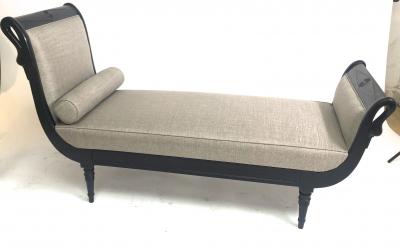 Maison Jansen Maison jansen swan shaped frame day bed newly restored