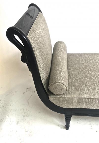 Maison Jansen Maison jansen swan shaped frame day bed newly restored