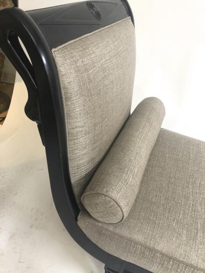 Maison Jansen Maison jansen swan shaped frame day bed newly restored