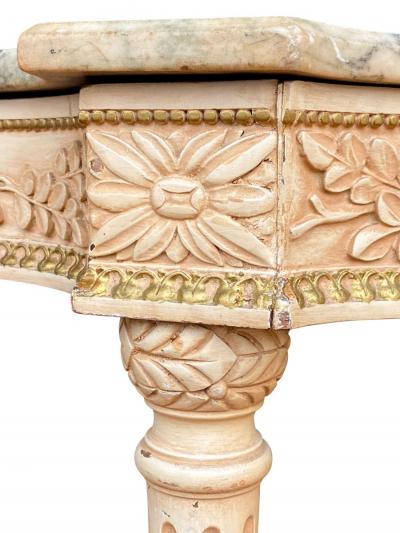 Maison Jansen Painted Serpentine Console Table