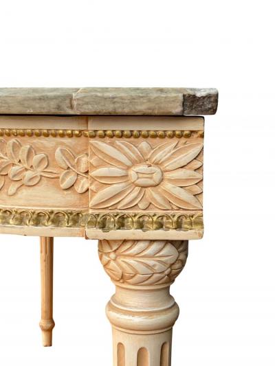 Maison Jansen Painted Serpentine Console Table